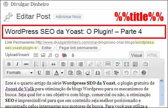 wordpress seo yoast plugin editor post