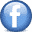 botão facebook button