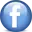 botão facebook button