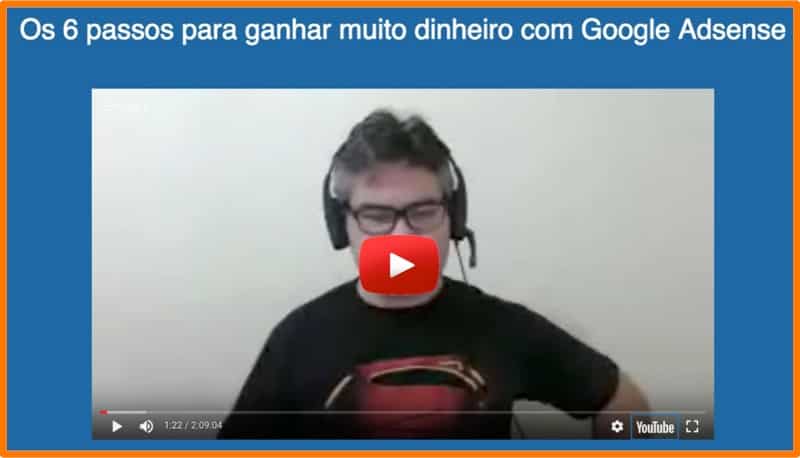 Gustavo Freitas e Google Adsense