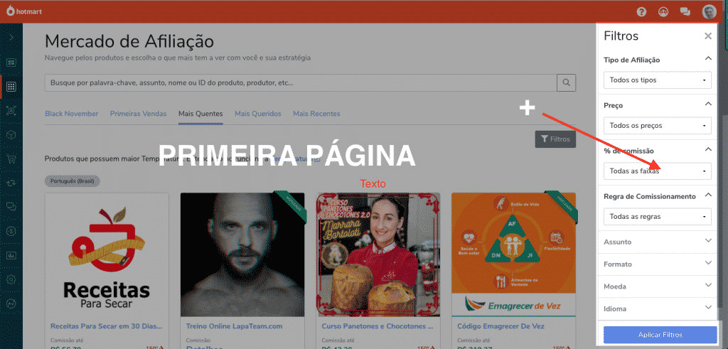 Google Ads Para Afiliados: não fique apenas na primeira página da Hotmart.