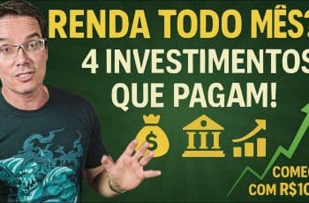 RENDA PASSIVA EM 2025: OS MELHORES INVESTIMENTOS PARA INICIANTES COMEÇAREM DO ZERO