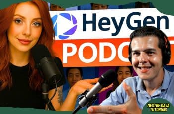 COMO CRIAR UM PODCAST DE VIDEO QUE MONETIZA NO YOUTUBE | HEYGEN