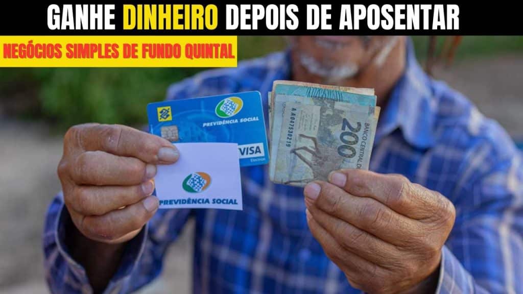 7 NEGÓCIOS PARA APOSENTADOS ABRIREM NO QUINTAL DE CASA