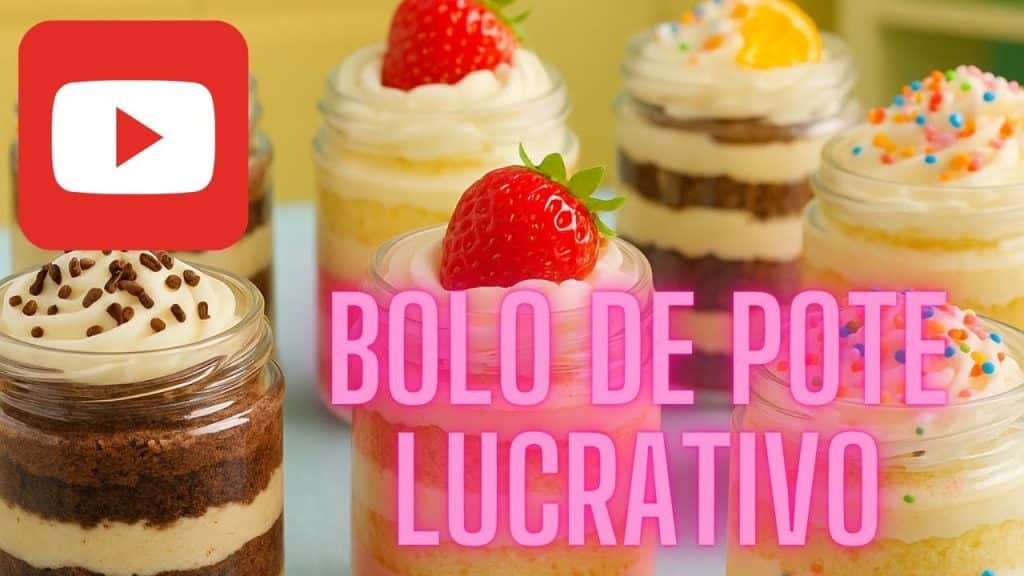 APRENDA COMO FAZER BOLO DE POTE PARA VENDER SIMPLES E FÁCIL