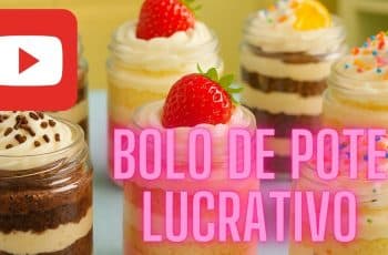 APRENDA COMO FAZER BOLO DE POTE PARA VENDER SIMPLES E FÁCIL