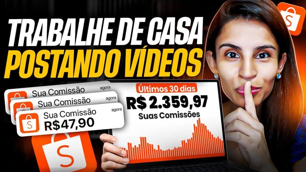 A Shopee Está Pagando Mulheres para Trabalhar de Casa! Veja Como Entrar!
