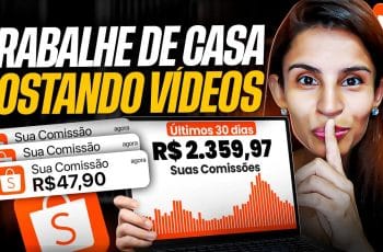 A Shopee Está Pagando Mulheres para Trabalhar de Casa! Veja Como Entrar!