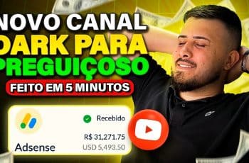 CANAL DARK DE PREGUIÇOSO: COMO CRIAR UM CANAL DARK RÁPIDO E FÁCIL NO YOUTUBE (CANAL DARK INICIANTE)