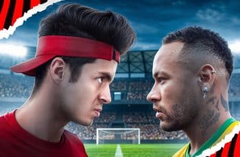 FUI DESAFIADO PELO NEYMAR! *Desafio