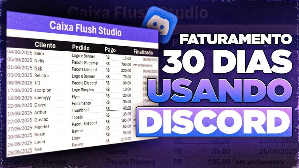 🤑 Quanto Eu Faturei com Design no Discord em 30 Dias (Sem Plataforma Nenhuma)