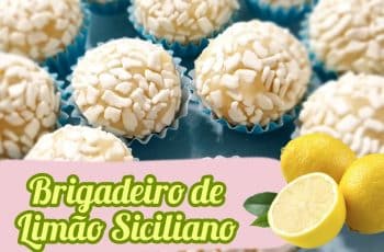 Brigadeiro Gourmet de Limão Siciliano com Apenas 4 Ingredientes! Receita Simples e Lucra Muito!