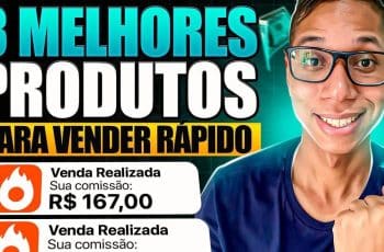 OS 3 MELHORES PRODUTOS PARA AFILIADOS INICIANTES NA HOTMART (Simples, Rápido)