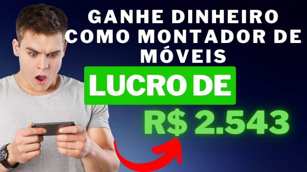 30 IDEIAS DE RENDA EXTRA PARA SAIR DA POBREZA - MONTAGEM DE MÓVEIS