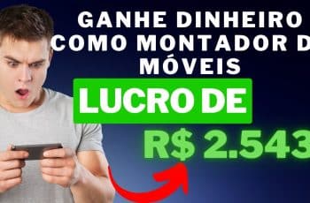 30 IDEIAS DE RENDA EXTRA PARA SAIR DA POBREZA - MONTAGEM DE MÓVEIS