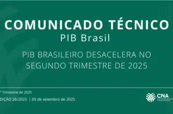 PIB brasileiro desacelera no segundo trimestre de 2025