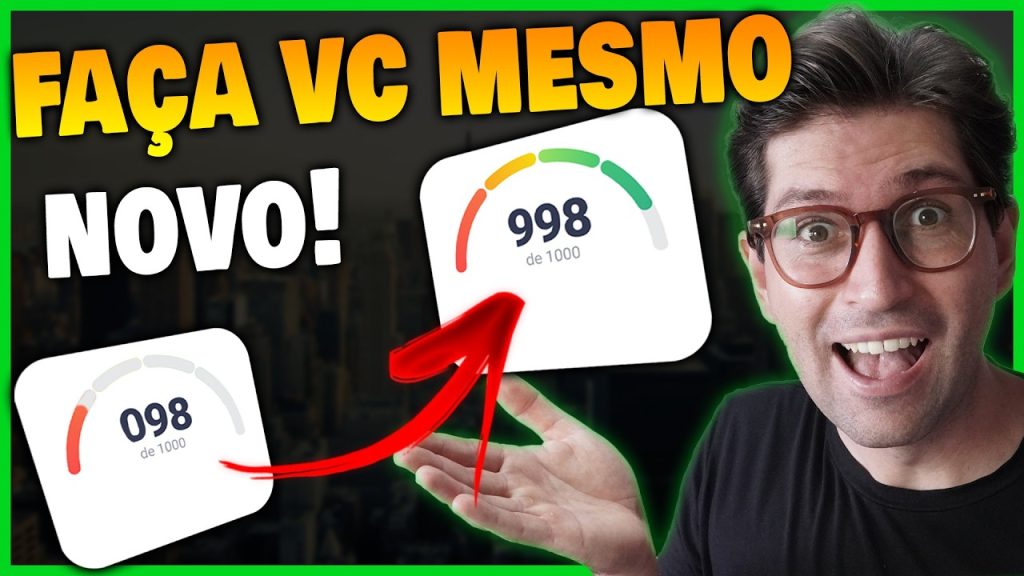 🍀NOVO MÉTODO! Como Aumentar o SCORE do CPF Rápido, AINDA HOJE!