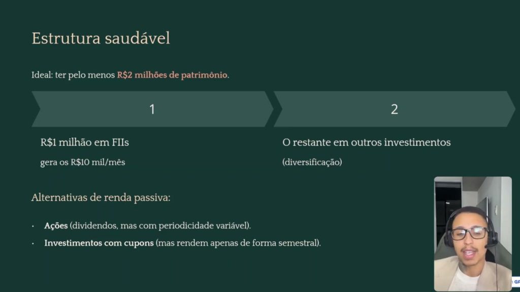Como ter R$ 10 mil em renda passiva mensal com os seus investimentos
