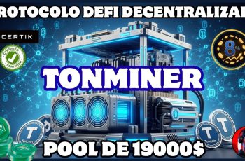 🚀 Protocolo DeFi Descentralizado 💥 Gana hasta un 8% DIARIO con TonMiner 💰Pool De 19.000 Dolares