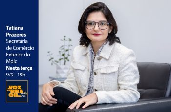 Balança comercial pós-tarifaço é tema da Voz do Brasil desta terça — Agência Gov