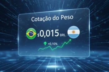 cotação do peso hoje