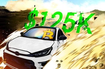 Bitcoin atinge US$ 125K com impulso macro e paralização do governo dos EUA