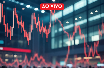 Ibovespa cai e dólar comercial recua nesta quarta-feira