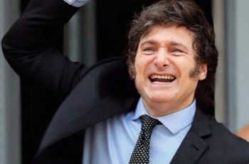 Dólar recua 7,68% e fecha a 1.373,50 pesos argentinos após vitória de Javier Milei nas eleições legislativas 8 Javier Milei