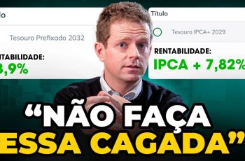 TESOURO IPCA+ 7,8% ou PREFIXADO de 13,9%: QUAL RENDE MAIS?