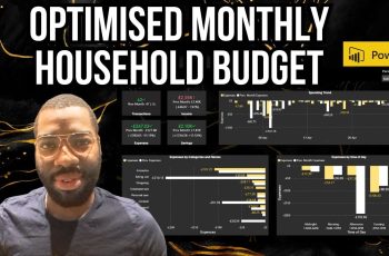 O que é Orçamento Mensal Otimizado com Power BI 9 Optimise Your Monthly Household Budget with Power BI Instead of Excel