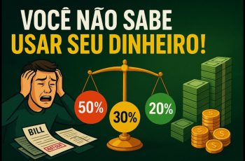 A Regra 50-30-20: O Método Mais Fácil para Controlar Seu Dinheiro
