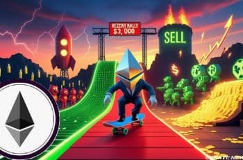 Previsão do preço do Ethereum: o preço do ETH recua após alta de US$ 3,100, com sinais técnicos apontando para um novo teste de US$ 2,950.