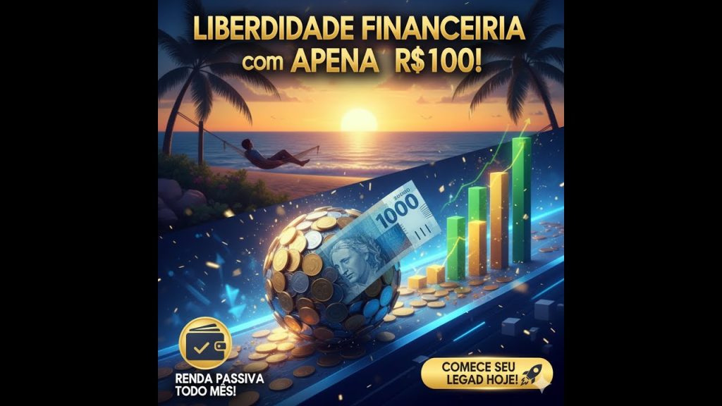 Como transformar R$ 100,00 em RENDA PASSIVA !