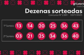 Dupla Sena: resultado do concurso 2881 e números sorteados hoje 11