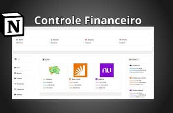 Sistema financeiro no Notion. (Parcelas automáticas, gráficos gratuitos, faturas)
