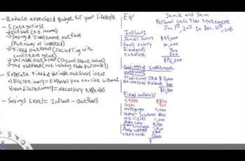 Personal Cash Flow Statement