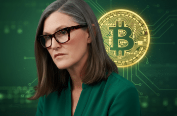 Cathie Wood reduz projeções para o Bitcoin em meio a revisão do mercado.