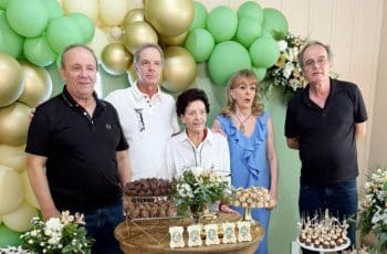 Família de Araucária celebra 100 anos da matriarca, dona Salma Salomão Valentini
