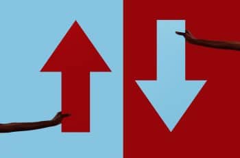 Índice sobe e desce. Reprodução Getty Images