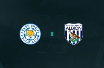 Leicester e West Bromwich se enfrentam hoje na Championship; equipe da casa busca se aproximar dos playoffs enquanto visitantes tentam evitar rebaixamento 1 Escudos de Leicester e West Bromwich, que duelam pela Championship