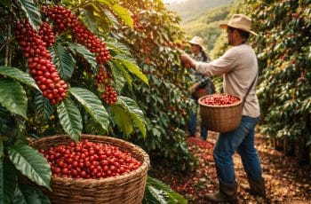 Café conilon inicia a semana em leve queda no ES