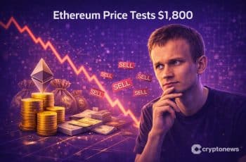 Vitalik Buterin ainda gosta de sua rede? Co-fundador vende mais de 10.000 ETH enquanto preço do Ethereum testa US$ 1.800