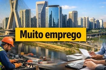 São Paulo fecha 2025 com desemprego de 5%, menor taxa desde 2012, abaixo da média nacional e com renda média de R$ 4.190.