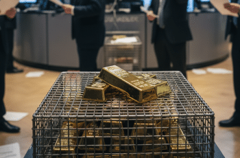 Ouro fecha em queda com realização de lucros e cenário político-econômico incerto