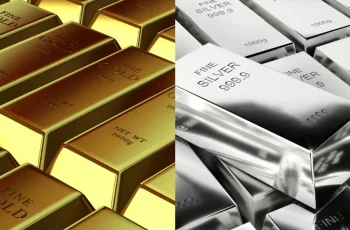 Prata recua para US$ 73,56 e ouro encerra cotação em US$ 4.971,55 durante negociações asiáticas. 5 Cotações do ouro e da prata desabam após preços recorde de metais