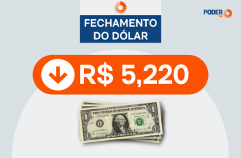 Dólar cai a R$ 5,22 e Bolsa fecha semana perto dos 183 mil pontos