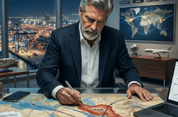 Guerra no Irã pressiona fretes e exige revisão urgente na estratégia de compras das empresas, alerta especialista 