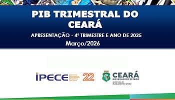 Em 2025, PIB cearense atinge 2,87% e fica acima do resultado nacional, bem como da BA, SP e MG