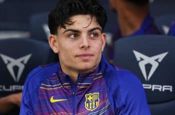 Xavi Espart of FC Barcelona