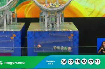 Resultado do concurso 2.988 da Mega-Sena 2